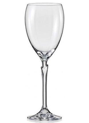 Набор бокалов для вина 250мл 6шт bohemia lilly  (b40768)