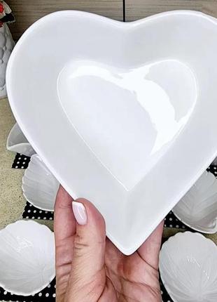 Блюдо сердце 16х15,5см stenson размер 25 см