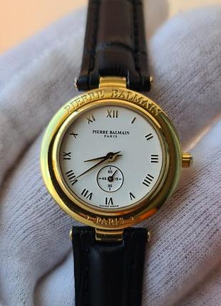 Жіночий годинник часы pierre balmain paris swiss made sapphire 28mm