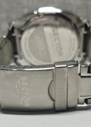 Чоловічий годинник часы sector 890 chronograph 44mm sapphire3 фото