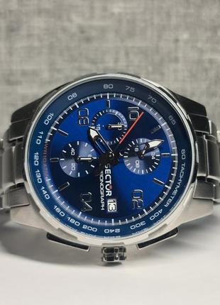 Чоловічий годинник часы sector 890 chronograph 44mm sapphire9 фото