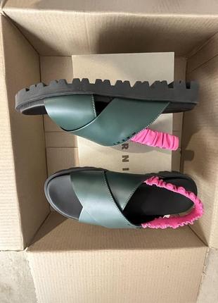 Сандалії від marni. поточна колекція