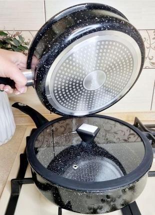 Глубокая сковорода a-plus 28см 1506