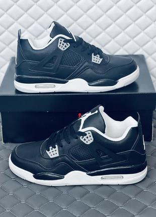 Кросівки nike jordan 4 retro кроссовки унисекс найк джордан ретро 4 кросовки джордан5 фото