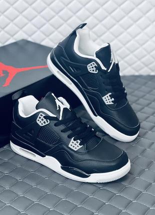 Кросівки nike jordan 4 retro кроссовки унисекс найк джордан ретро 4 кросовки джордан8 фото