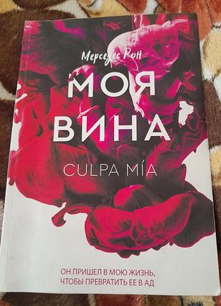 Моя вина, книжка
