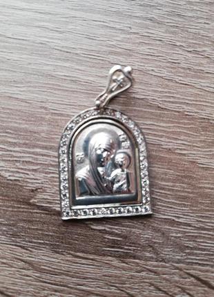Подвеска серебро