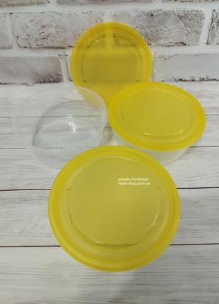 Набор контейнеров (3 шт.) 1,1 л