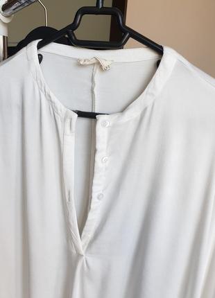 Блуза из линейки zara home кремового оттенка5 фото