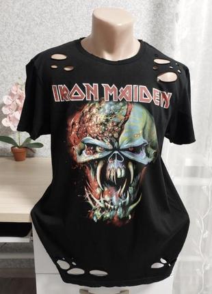 Мерч футболка iron maiden