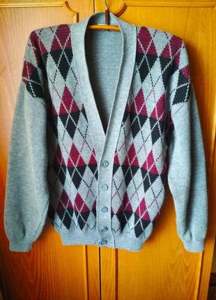 Кофта мужская полушерстяная