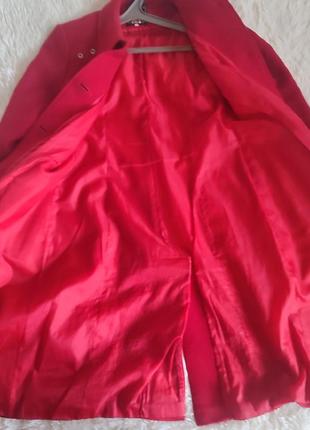 Пальто червоне2 фото