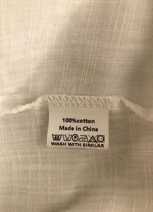 Вільні білі штани/штани 100% бавовна від celmia, розмір 3xl4 фото