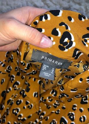 Комбинезон комбез атласный сатиновый леопардовый принт анималистический ромпер шортами3 фото