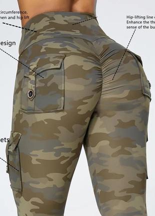 Спортивные лосины леггинсы l-xl