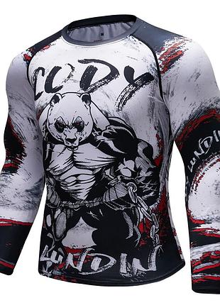 Рашгард panda - компресійний одяг для активних видів спорту