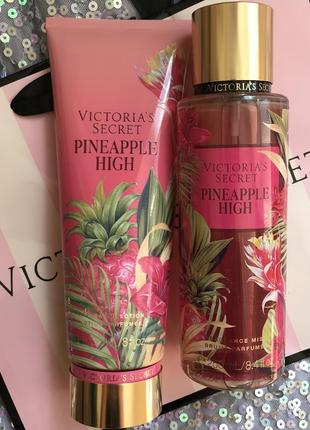 Набор спрей лосьон victoria’s secret pineapple high