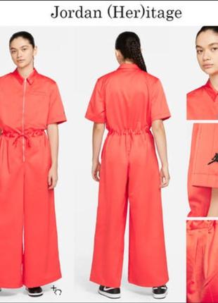 Jordan heritage flightsuit - jumpsuit летный комбинезон wmns ромпер новый оригинал комбез10 фото