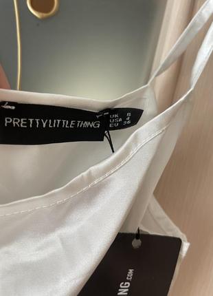 Топ сатиновый prettylittlething plt3 фото