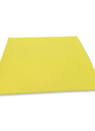 Детский коврик-пазл 1000х1000х10 мм желтый3 фото