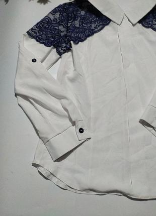 Шкільна блузка 146 см 3