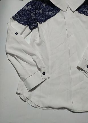 Шкільна блузка 146 см 4