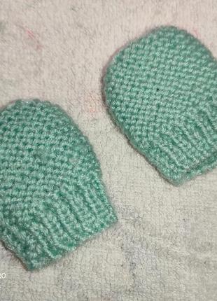 Царапки для новонароджених в'язані