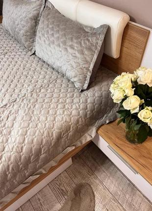 Чарівне велюрове покривало - ваш ключ до солодких снів! наволочки у подарунок!