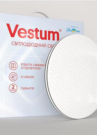 Simple зоряне небо 24w 325*55мм 4000к 2100lm без пульта 2чорний+біле