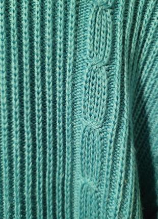 Плетений теплий светр2 фото