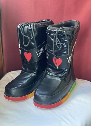 Луноходи, мунбути, moon boot, love moschino нові