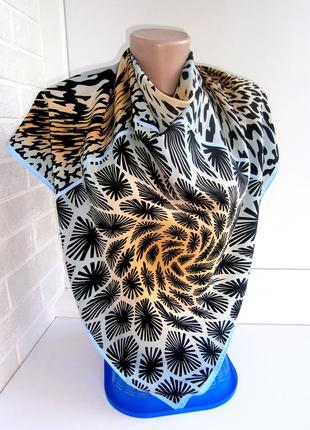Шикарный женский платок из натурального шелка. moda italiano2 фото