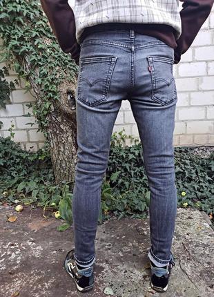 Джинсы levis 512 скини slim fit стрейч w30 l32 узкачи original made in egypt3 фото