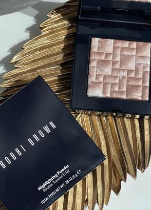 Роскошный люкс хайлайтер bobbi brown pink glow4 фото