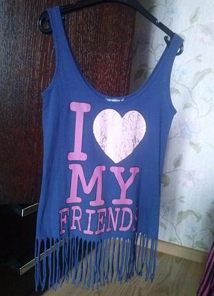 Terranova майка / топ "i love my friend"