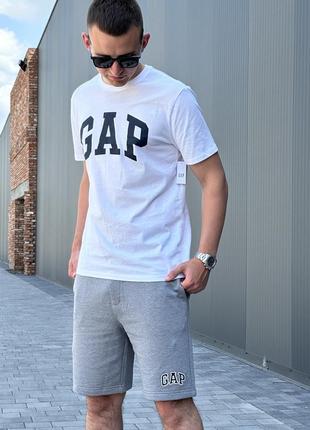 Оригинальный! футболка gap arch logo2 фото