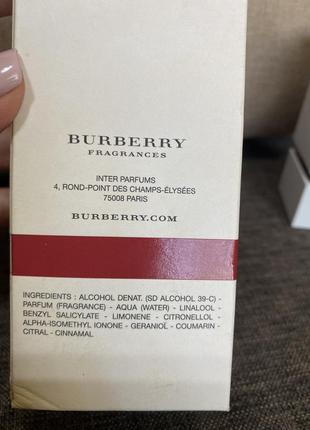 Burberry sport for women туалетная вода 50 мл, оригинал