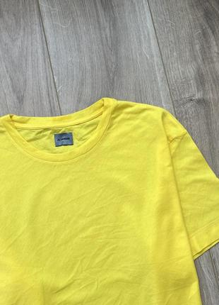 Базова футболка jil sander basic yellow tee2 фото
