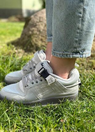 Женские кроссовки adidas forum x bad bunny light grey#адидас