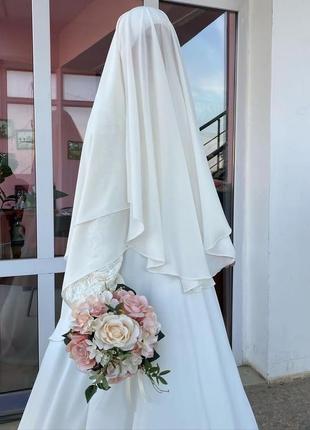 Платье от zakutana.ua на никях, никах, мусульманская свадьба | мусульманская одежда, свадебный хиджа2 фото