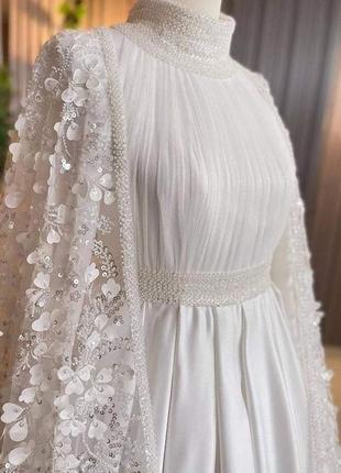 Платье от zakutana.ua на никях, никах, мусульманская свадьба | мусульманская одежда, свадебный хиджа7 фото