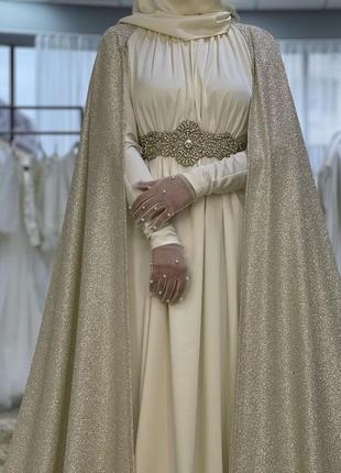 Платье от zakutana.ua на никях, никах, мусульманская свадьба | мусульманская одежда, свадебный хиджа9 фото