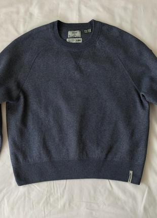 Кроп світшот super dry. денім. 40 еur