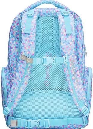 Рюкзак 30 литров с твердой спинкой мята бирюза