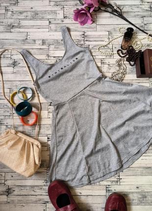 Сукня міді сіра розмір xs h&m