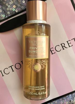 Спрей victoria’s secret private sundeck мист виктория сикрет парфум