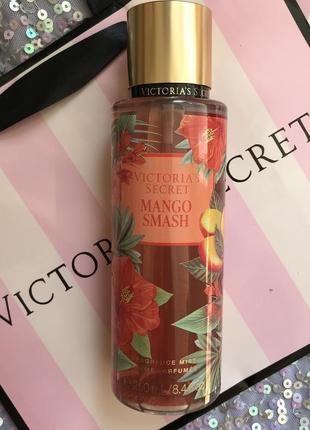 Спрей victoria’s secret mango smash tropic nectar мист виктория сикрет манго парфум