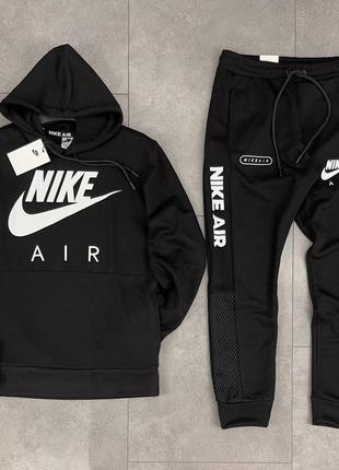 Мужской спортивный трикотажный костюм чоловічий спортивний костюм nike air1 фото