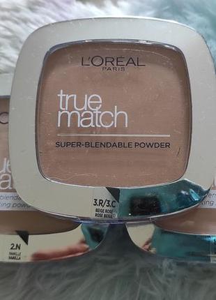 Пудра лореаль l'oréal true match має легку та ніжну консистенцію, що дозволяє надати шкірі рівний та натуральний відтінок.1 фото