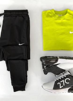 Мужской спортивный трикотажный костюм мужской осенний спортивный костюм nike